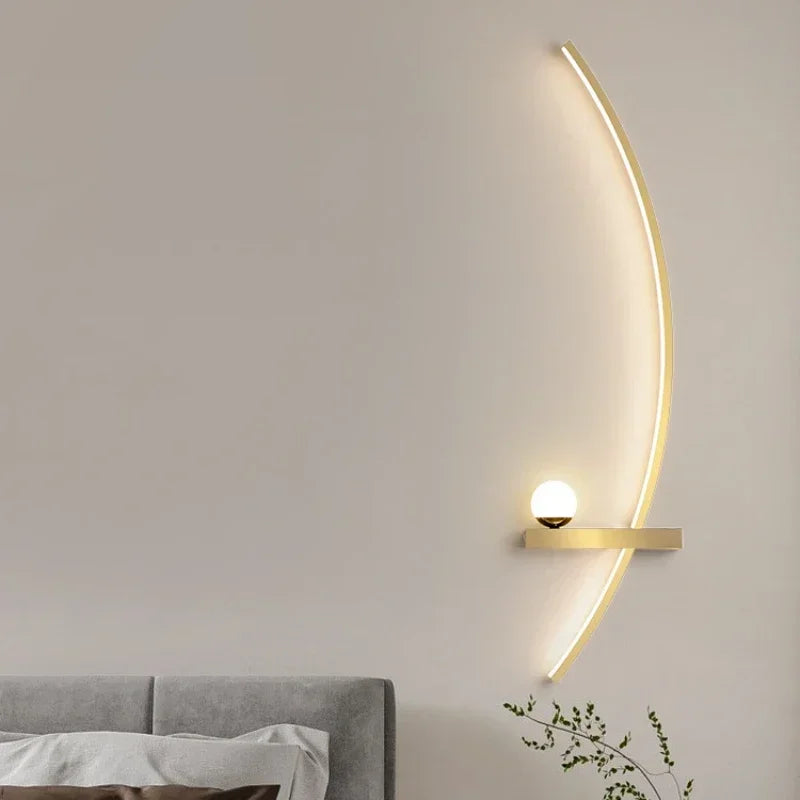 Modern LED wall lamp, interior decoration