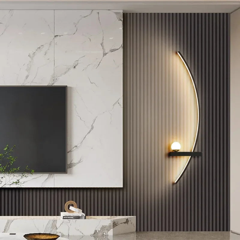 Modern LED wall lamp, interior decoration