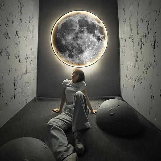 Lámpara LED Luna, decoración de pared para habitación infantil