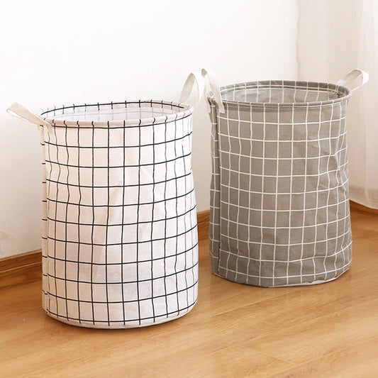 Foldable dirty clothes basket, storage container