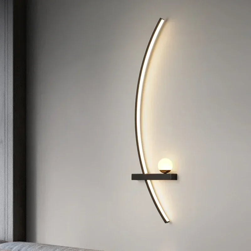 Modern LED wall lamp, interior decoration