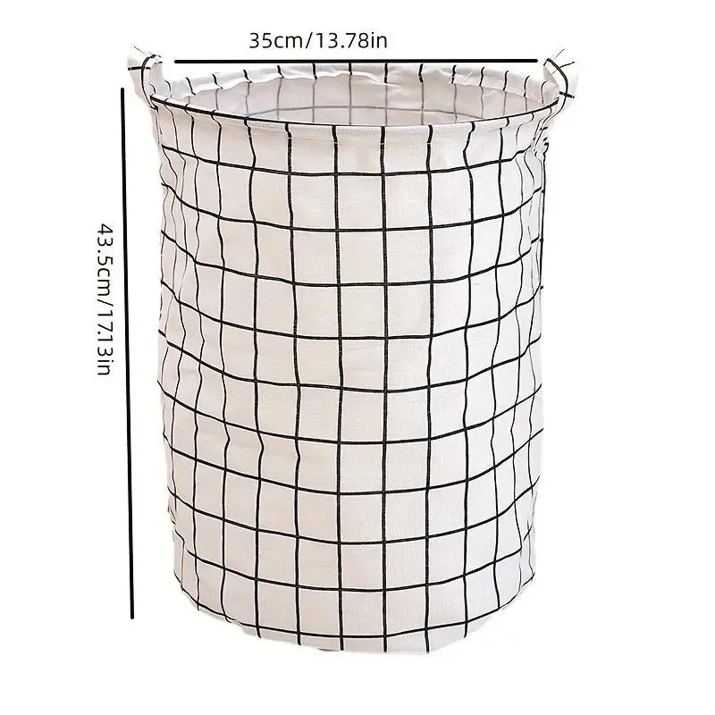 Foldable dirty clothes basket, storage container