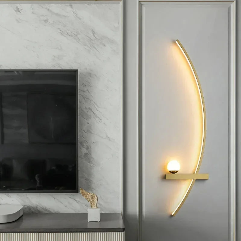 Modern LED wall lamp, interior decoration