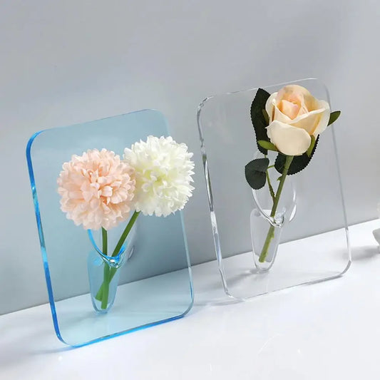 Acrylic Vase and Photo Frame