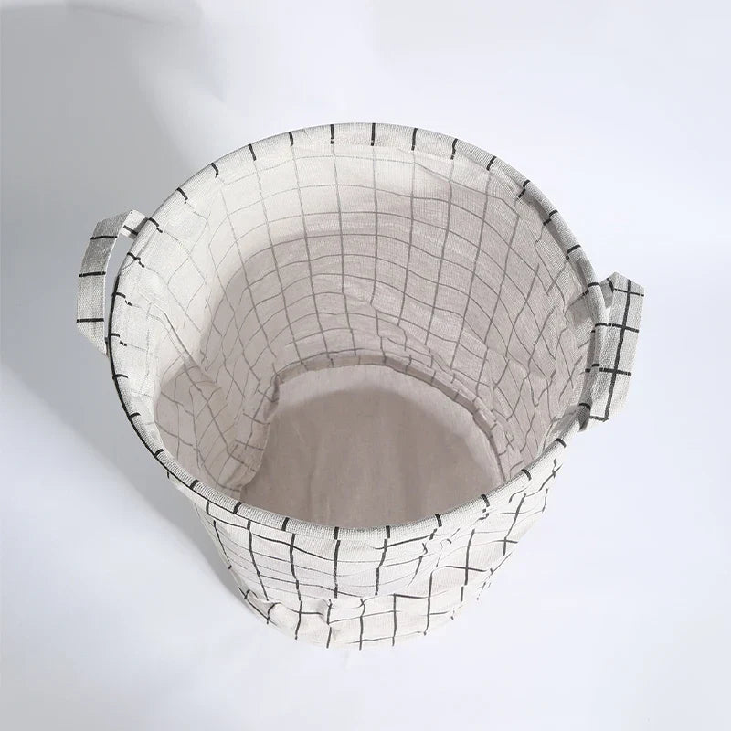 Foldable dirty clothes basket, storage container