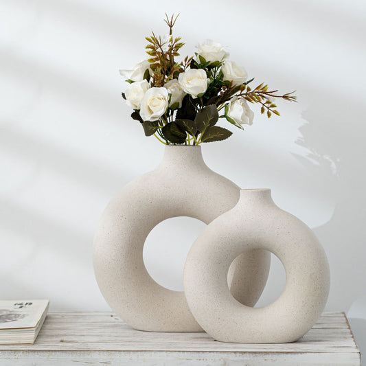 Biscuit Flower Vase