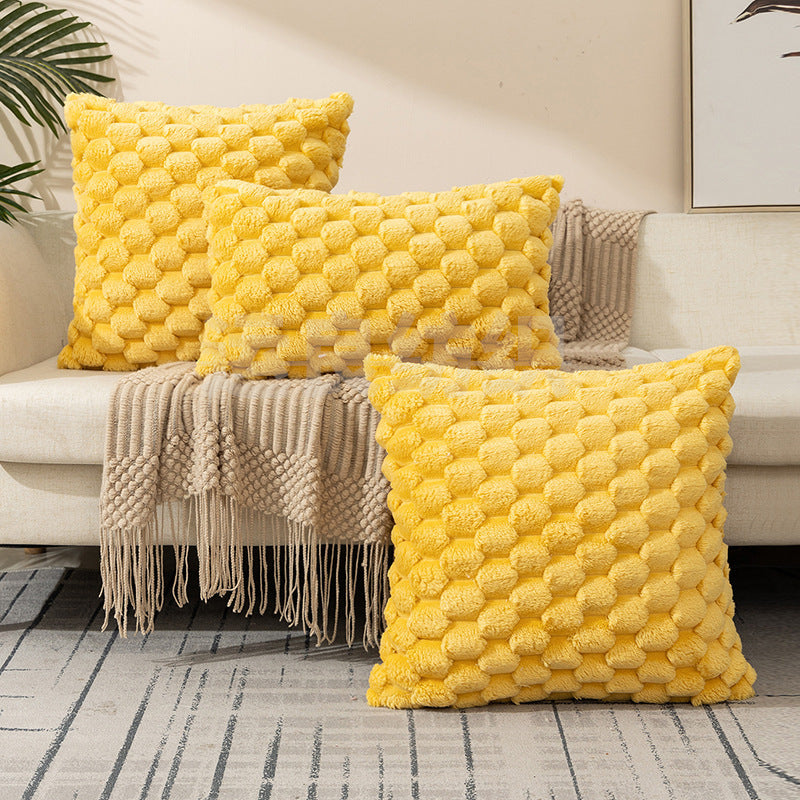 Pokrowiec na Poduszkę Woven Fleece w Jednolitym Kolorze
