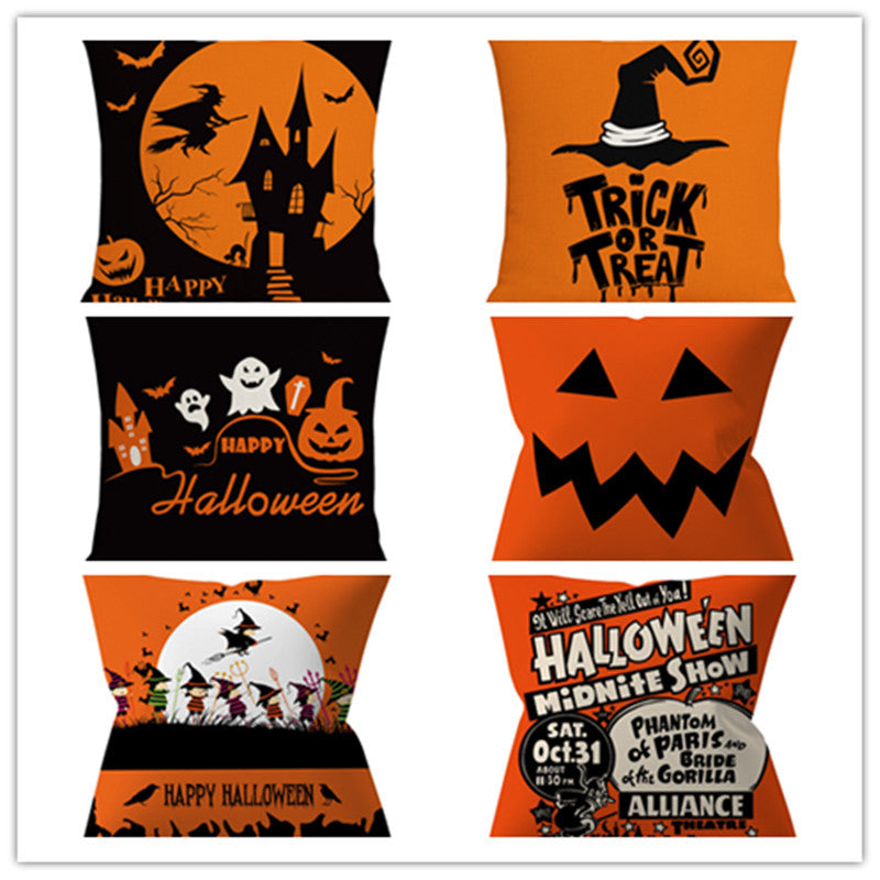 Halloween Sofa Cushion and Pillowcase