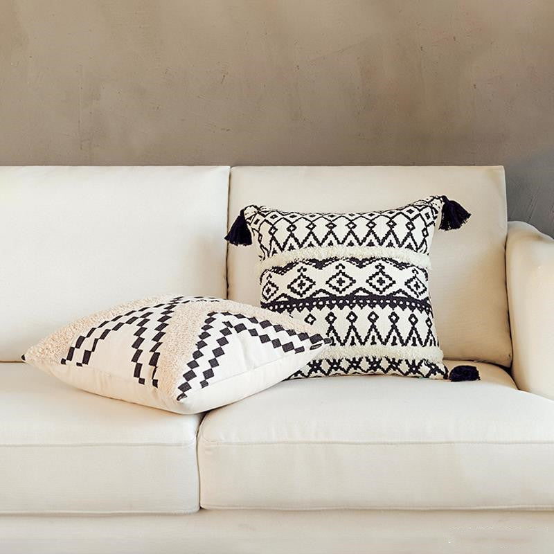 Nordic New Moroccan Sofa Cushion - Stylish Waist and Bed Cushion