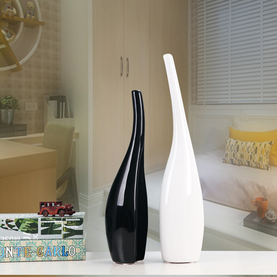 Nordic Ceramic Vases in a Modern Style