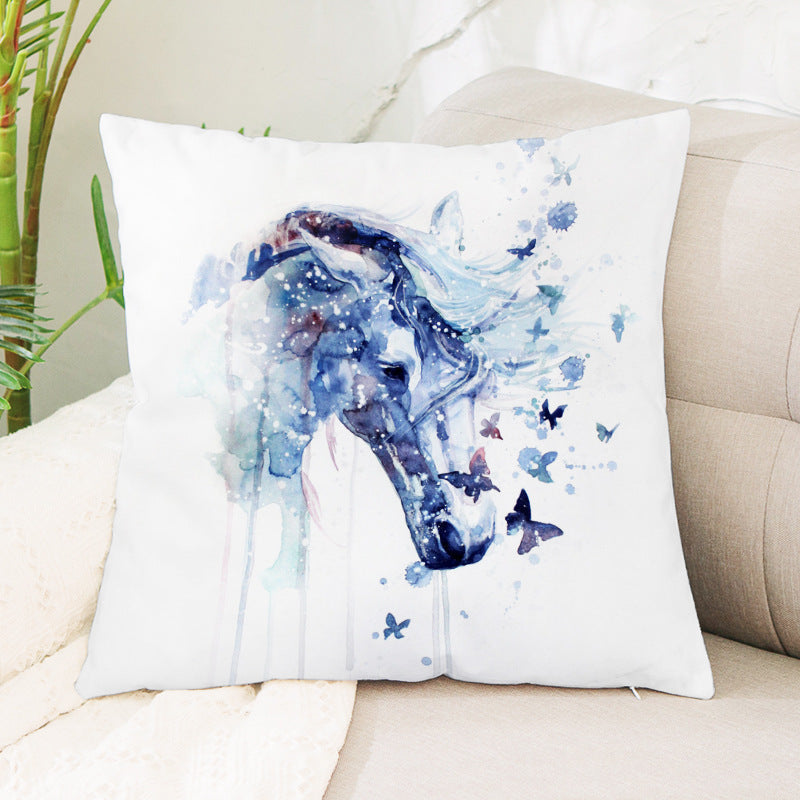 Super Miękka Poszewka na Poduszkę z Lnianego Weluru