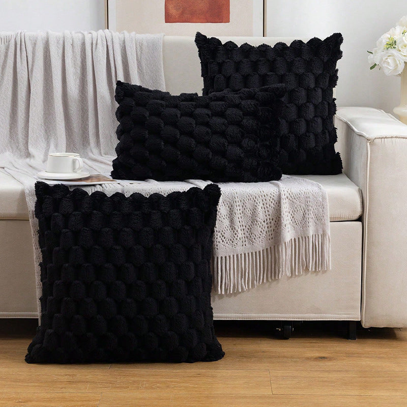 Pokrowiec na Poduszkę Woven Fleece w Jednolitym Kolorze