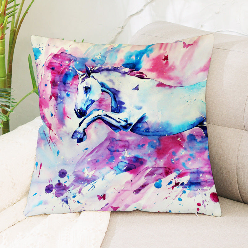 Super Miękka Poszewka na Poduszkę z Lnianego Weluru