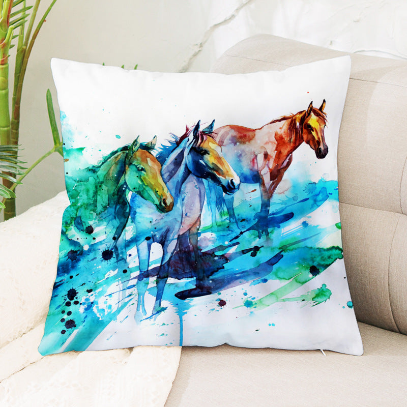 Super Miękka Poszewka na Poduszkę z Lnianego Weluru