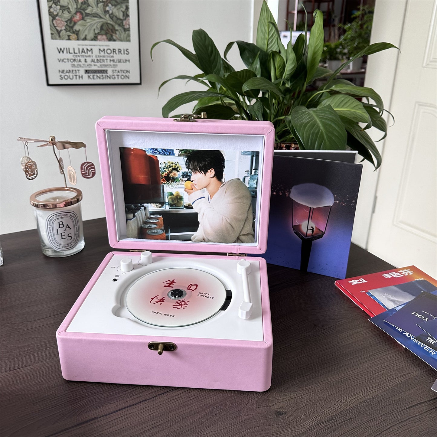 Odtwarzacz CD Star Album Dysk z Głośnikiem Retro Bluetooth Audio